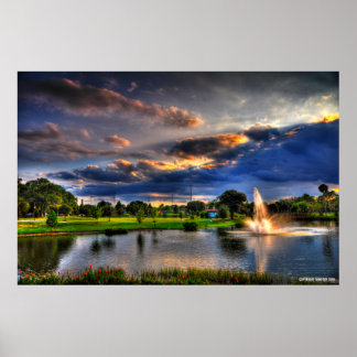 Poster Printemps de Floride