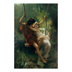 Poster Printemps de Pierre Auguste Cot