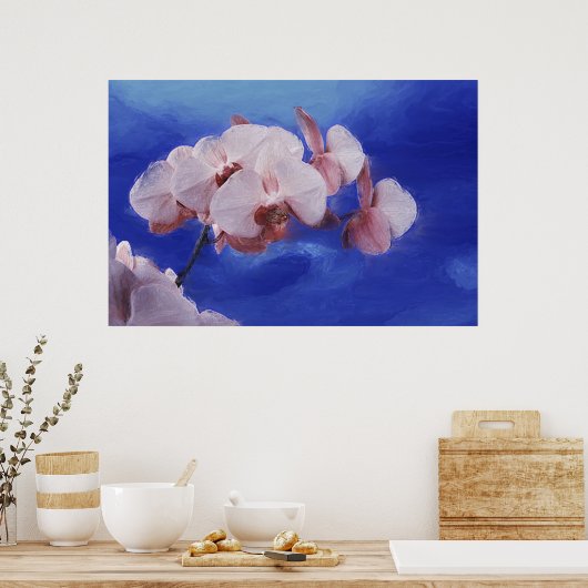 Poster Printemps des orchidées (Cuisine)