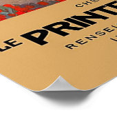 POSTER PRINTEMPS EN HOLLANDE (Coin)