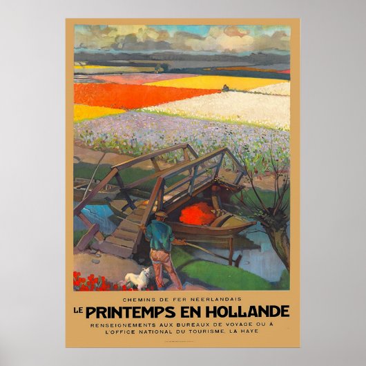 POSTER PRINTEMPS EN HOLLANDE (Devant)