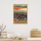 POSTER PRINTEMPS EN HOLLANDE (Cuisine)