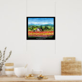 POSTER PRINTEMPS EN TOUSCANE 2 (Cuisine)