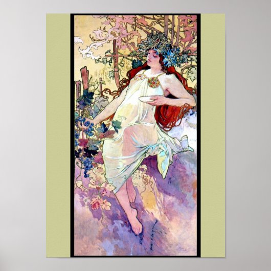 Poster Printemps été hiver (Devant)