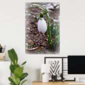 Poster Printemps février (Bureau à domicile)