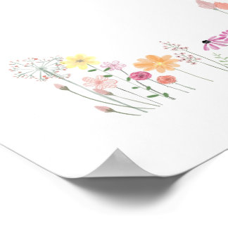 Poster Printemps, Fleurs, Fleurs, Nature, Pastel