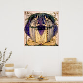 Poster Printemps - Frances MacDonald (Cuisine)