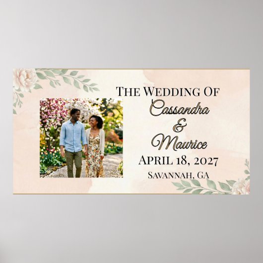 Poster 🌸 PRINTEMPS — “Jardin Éthéré” (Devant)