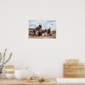 Poster Printemps - Renard arctique (Cuisine)