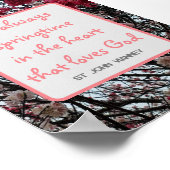 Poster Printemps Sakura (Coin)