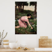 Poster Printemps se répand un tour vert de fleurs - 1910 (Cuisine)