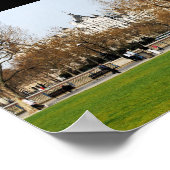 Poster Printemps sur l'Embankment (Coin)