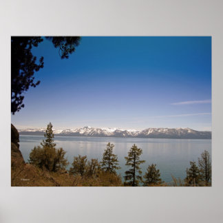 Poster Printemps tardif dans le lac Tahoe (Poster)