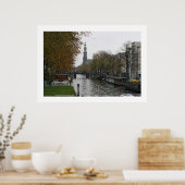 Poster Prinzengracht. Amsterdam (Cuisine)