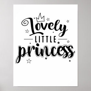 Poster Prinzessin Lovely Little Princesse