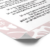 Poster Prions la Fleuriste Patronne : Rendons Grâce (Coin)