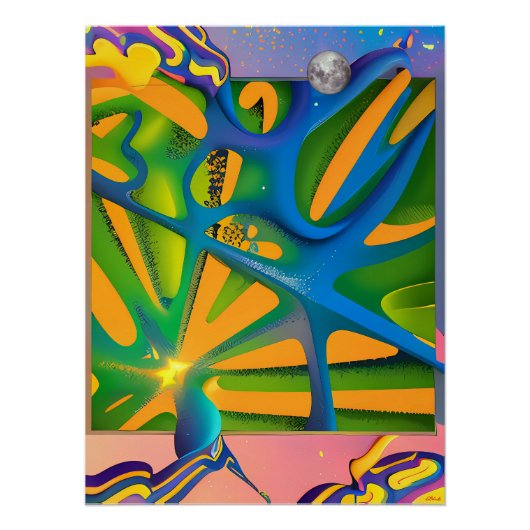 Poster Pris dans la vague II (Devant)