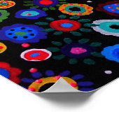 POSTER PRISARTS DE LA VILLE MEXICAINE PUEBLO II PEINTURE (Coin)