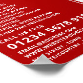 Poster Prise d'alimentation à deux broches, publicité par (Coin)