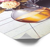 Poster Prise de bain vintage (Coin)