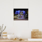 Poster Prise de vue nocturne de Blu Basil (Cuisine)