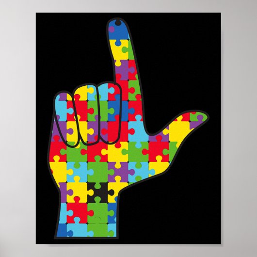 Poster Prise en charge de la Sensibilisation sur l'autism (Devant)