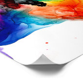 Poster Prisme de bijoux - Aquarelle (Coin)