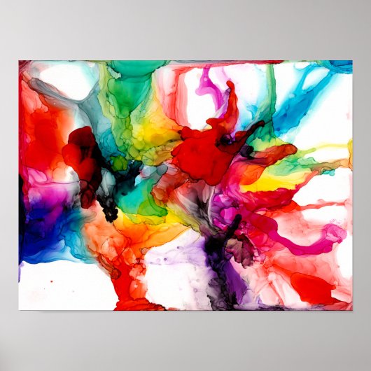 Poster Prisme de bijoux - Aquarelle (Devant)