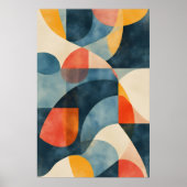 Poster Prisme Dimensionnel Vibrant (Devant)