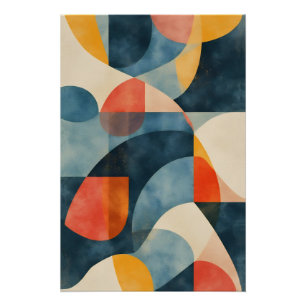 Poster Prisme Dimensionnel Vibrant