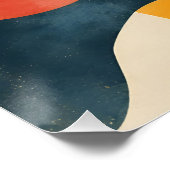 Poster Prisme Dimensionnel Vibrant (Coin)