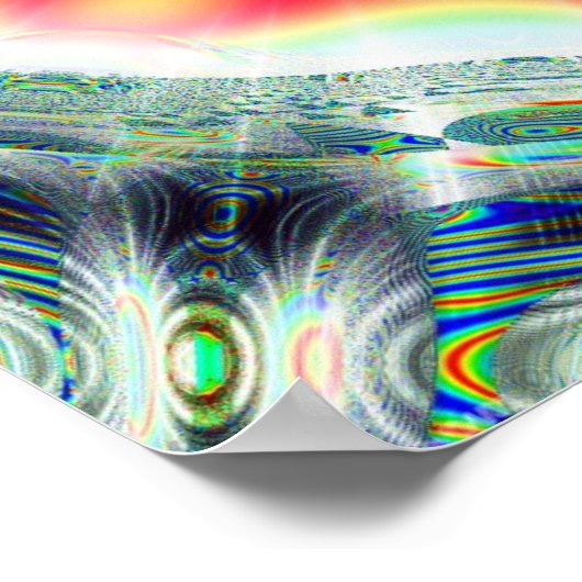 Poster Prisme fractale (Coin)