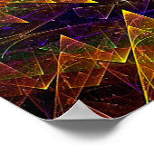 Poster Prisme triangulaire (Coin)