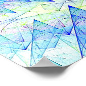 Poster Prisme triangulaire inversé (Coin)