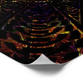 Poster Prisme triangulaire tribal (Coin)