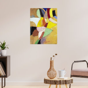 Poster Prismes solaires simultanés Sonia Delaunay