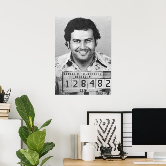 POSTER PRISON DE PABLO ESCOBAR (Bureau à domicile)