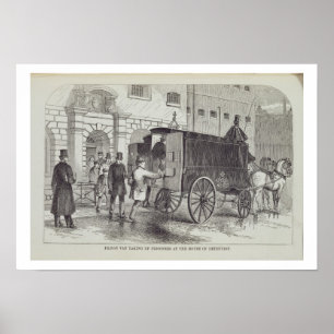 Poster Prison Van prise de prisonniers à la Maison de Det