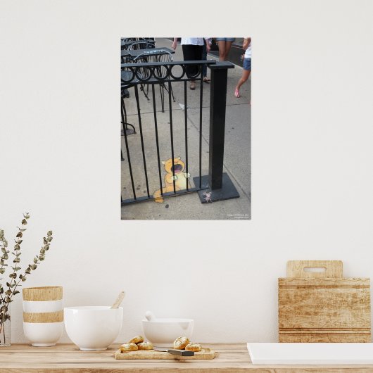 Poster Prisonnier de chats (Cuisine)