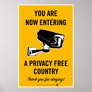 Poster privacyvrij land