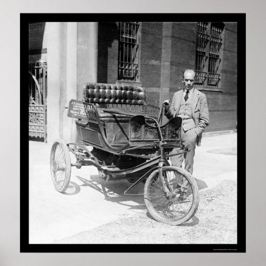 Poster Prix Auto à trois roues 1924 (Devant)