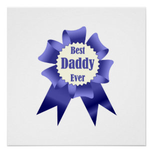 Poster Prix Best Daddy Ever pour le Père