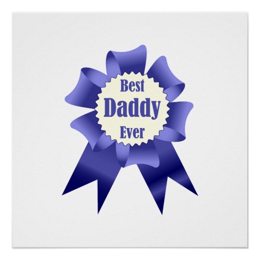 Poster Prix Best Daddy Ever pour le Père (Devant)