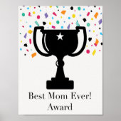 Poster Prix Best Mom Ever (Devant)