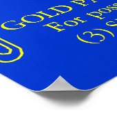 Poster Prix Clip papier (Coin)