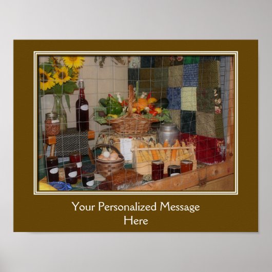 Poster Prix de la Foire du Pays Produit Personnalisé (Devant)