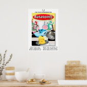 Poster Prix de notation Examen Publicité (Cuisine)