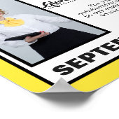 Poster Prix de reconnaissance photo de l'employé du mois (Coin)