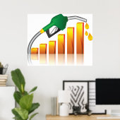 Poster Prix du carburant (Bureau à domicile)