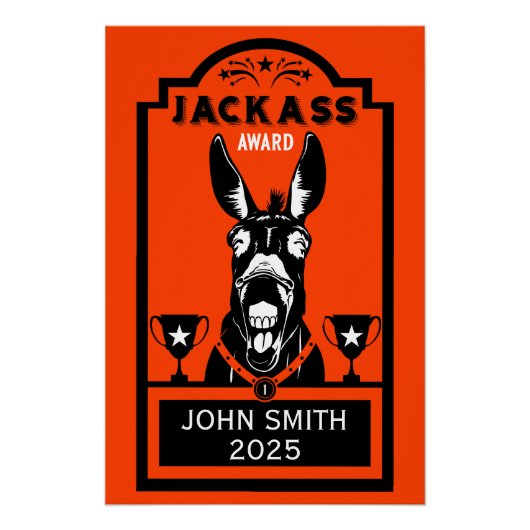 Poster Prix Jackass (Devant)
